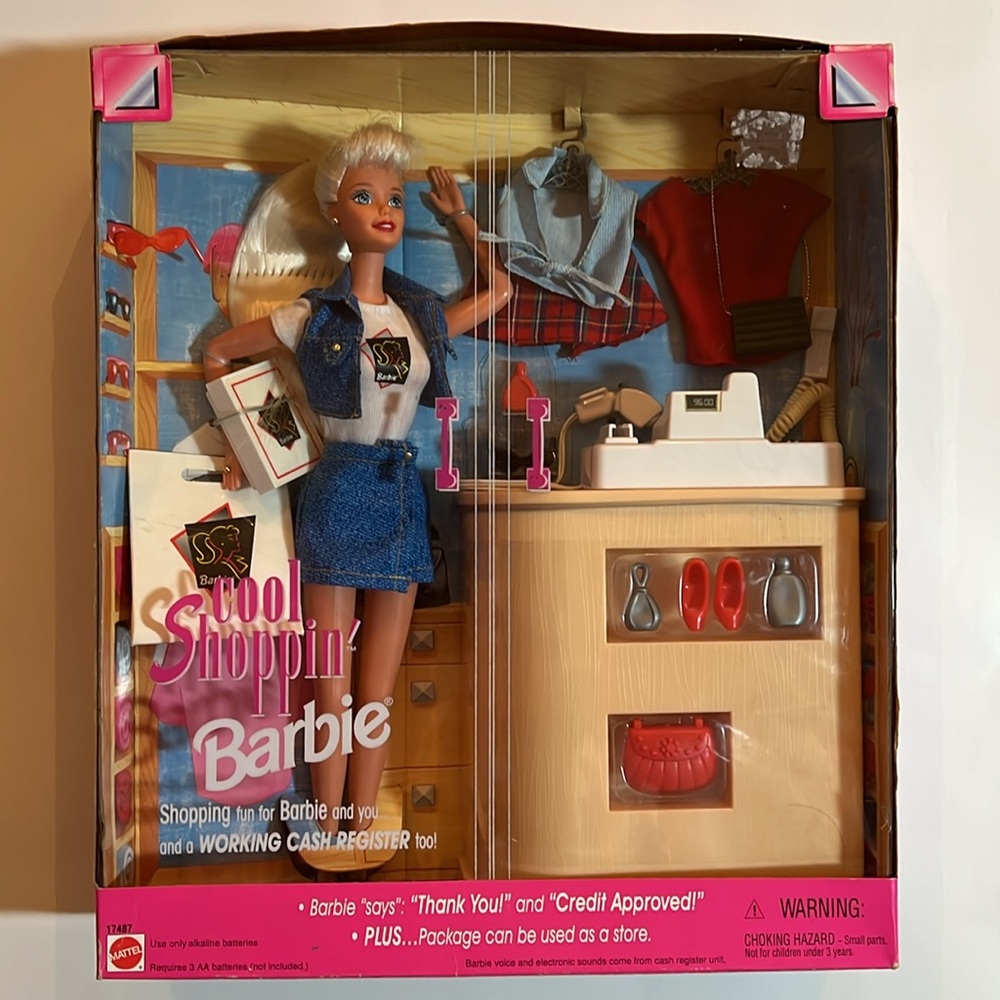 Vintage Cool Shoppin’ Barbie by Mattel New In Box 1997